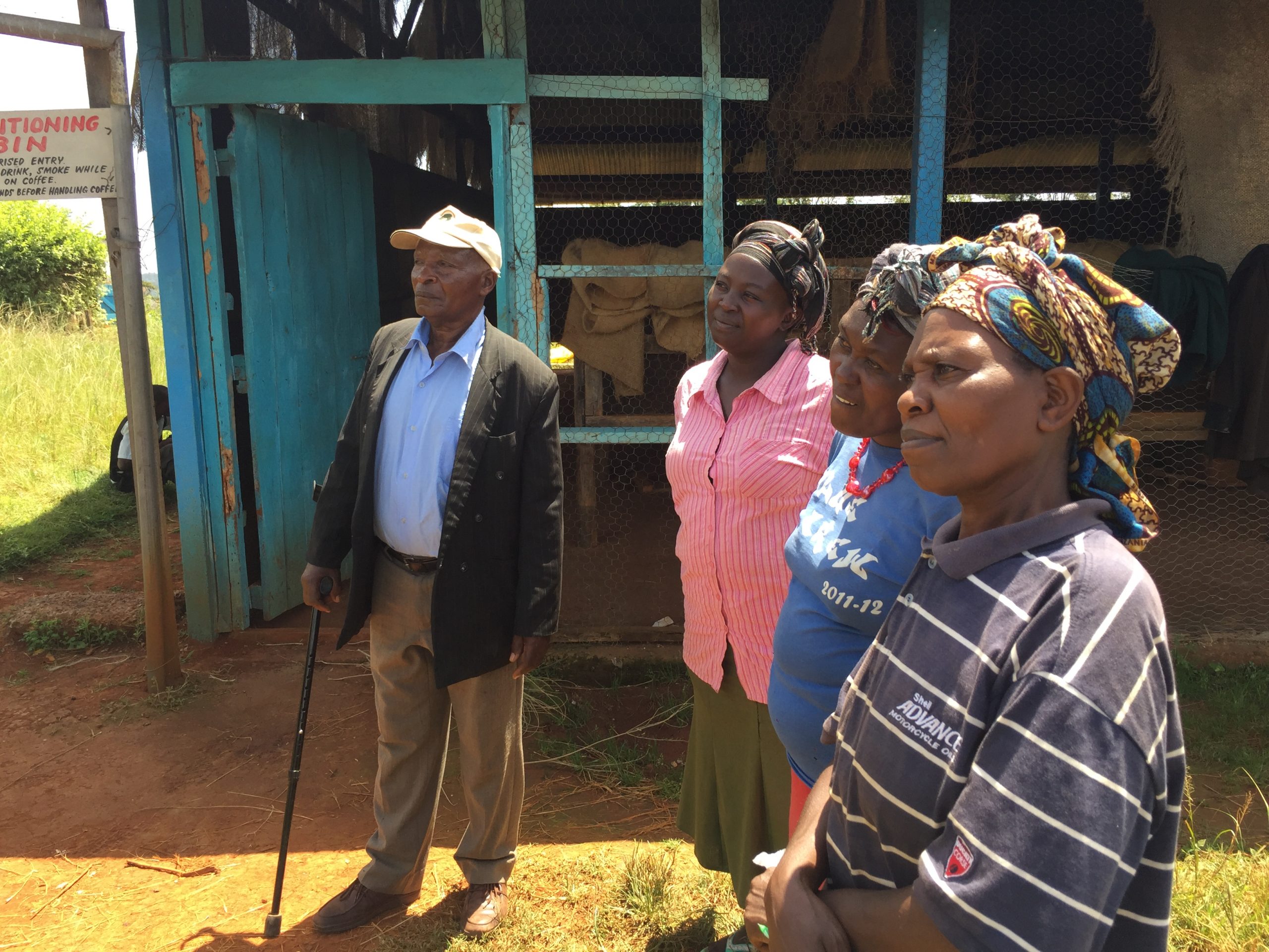 Kangocho, Gikanda kooperativet, Nyeri, Kenya 2016.